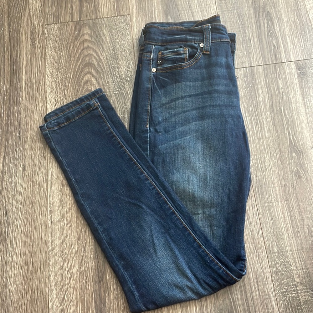 Dark wash KanCan jeans, size 27, high waist